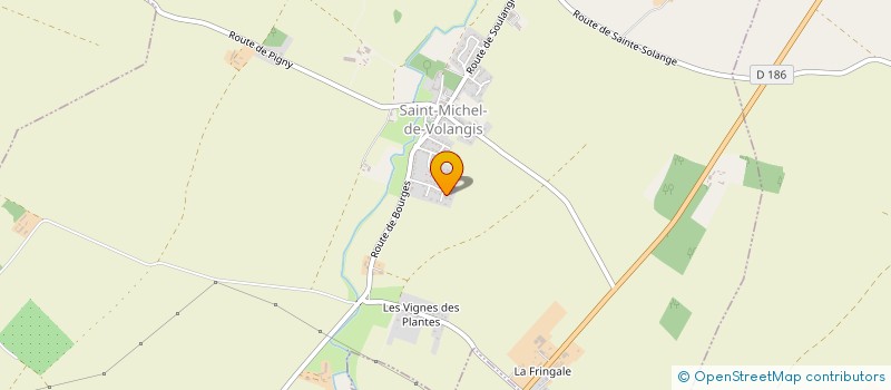 localisation de l'entreprise SACHA  SAINT-MICHEL-DE-VOLANGIS