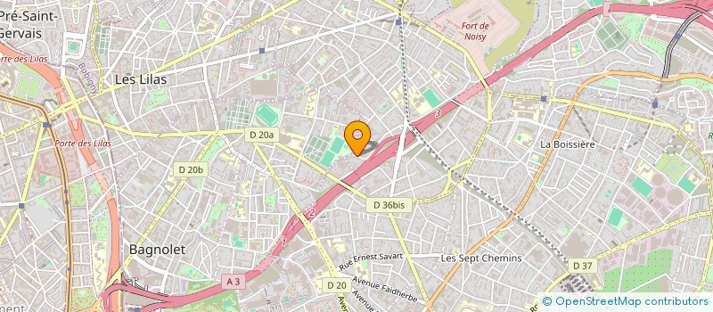 localisation de l'entreprise SACHA à ROMAINVILLE