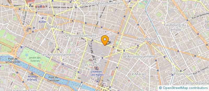 localisation de l'entreprise SACHA ALAN GARY SCI SAG  PARIS