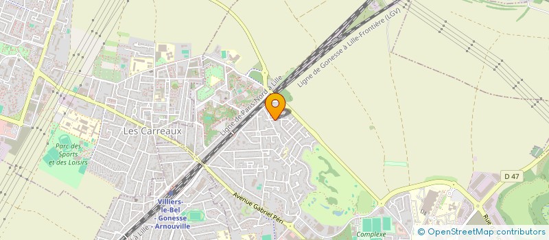 localisation de l'entreprise SACHA ASSOUS GLOBAL PARE BRISE à GONESSE