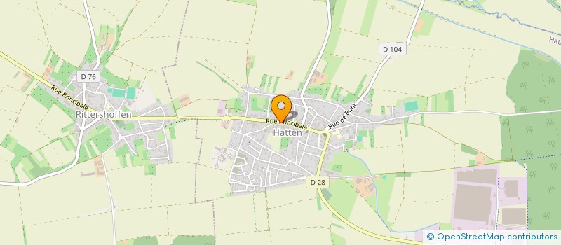 localisation de l'entreprise SACHA BURGER  HATTEN