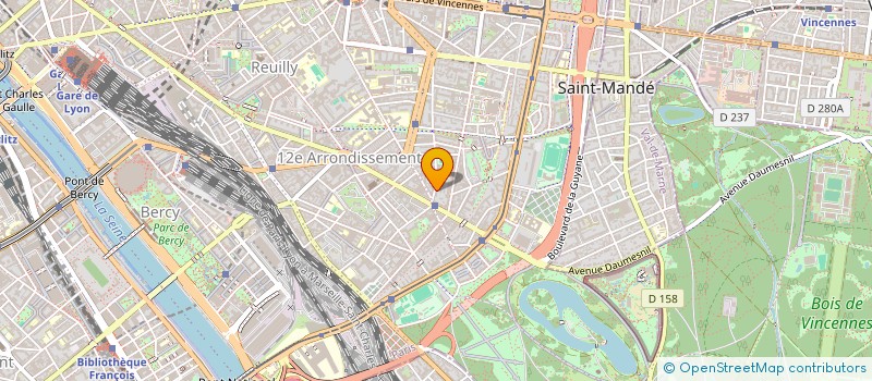 localisation de l'entreprise SACHA CHIROPRAXIE  PARIS