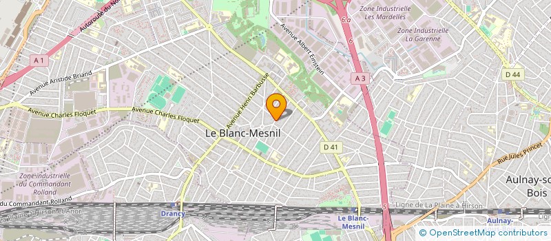 localisation de l'entreprise SACHA & CO à LE BLANC-MESNIL