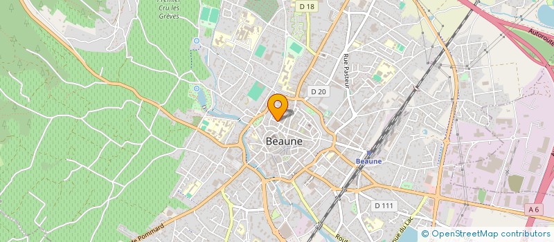 localisation de l'entreprise SACHA HOTELLERIE à BEAUNE