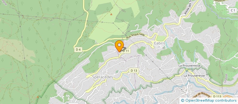 localisation de l'entreprise SACHA HUTTE  CABRIS