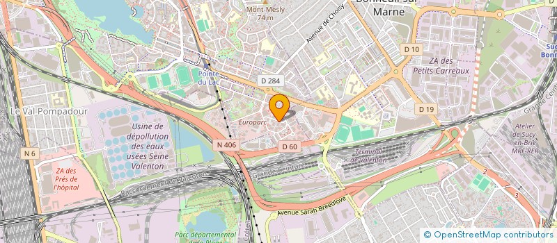 localisation de l'entreprise SACHA IMMOBILIER à CRETEIL