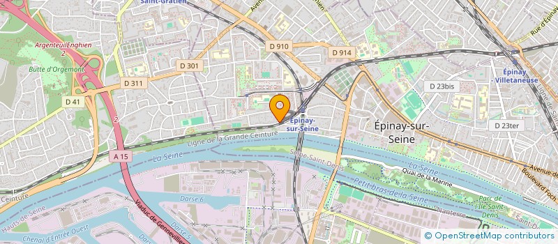 localisation de l'entreprise SACHA IMMOBILIER à EPINAY-SUR-SEINE