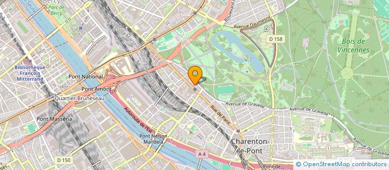 localisation de l'entreprise SACHA LUISADA CONSULTING  CHARENTON-LE-PONT