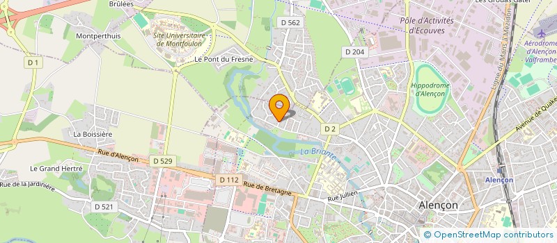 localisation de l'entreprise SACHA PATRIMOINE à ALENCON