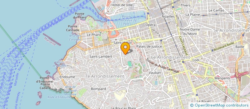 localisation de l'entreprise SACHA TOM FACT à MARSEILLE