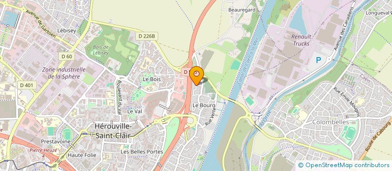 localisation de l'entreprise SACHA17 à HEROUVILLE-SAINT-CLAIR
