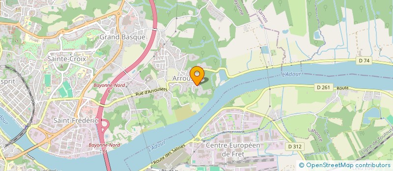localisation de l'entreprise SACHAE à BAYONNE