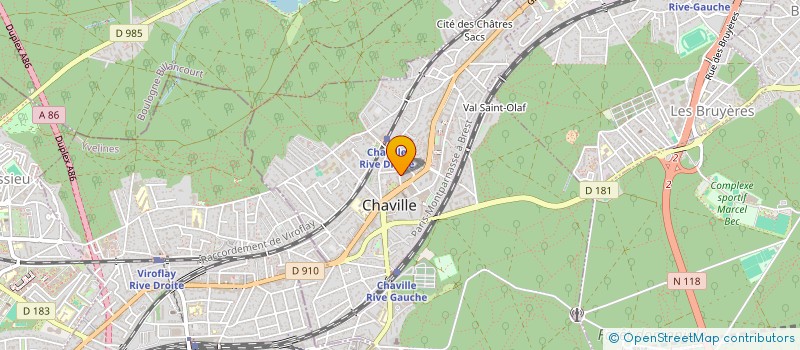 localisation de l'entreprise SACHAMAKESMUSIC PRODUCTIONS à CHAVILLE