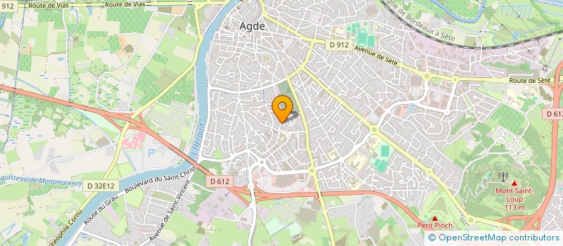 localisation de l'entreprise SACHAMBRE à AGDE