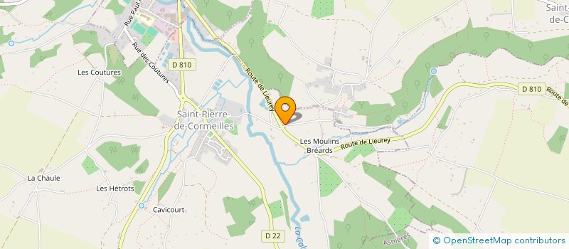 localisation de l'entreprise SACHANNA à LISIEUX