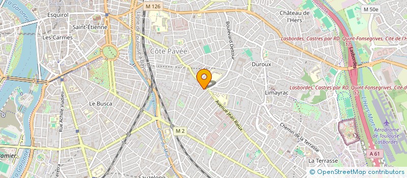localisation de l'entreprise SACHANNAH à TOULOUSE
