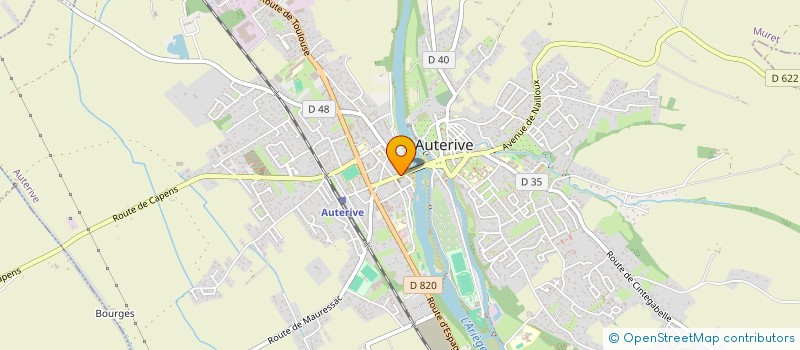 localisation de l'entreprise SACHARLIE à AUTERIVE