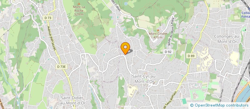 localisation de l'entreprise SACHAVIC  SAINT-CYR-AU-MONT-D'OR