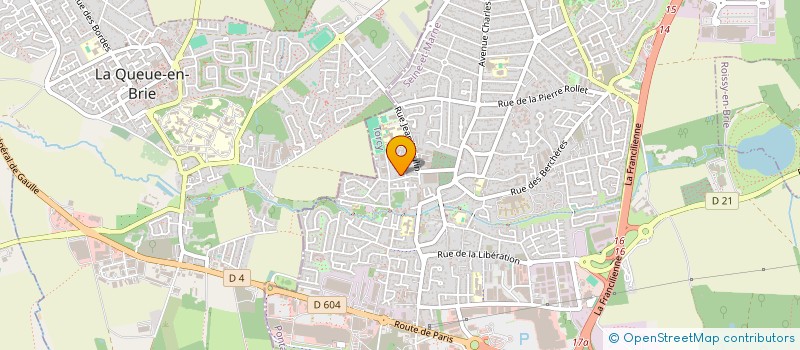 localisation de l'entreprise SACHAZAY HOLDING à PONTAULT-COMBAULT