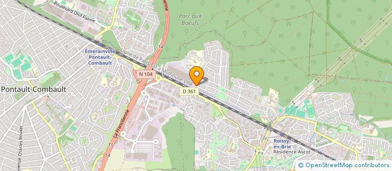 localisation de l'entreprise SACHCHI CONSULTING  ROISSY-EN-BRIE