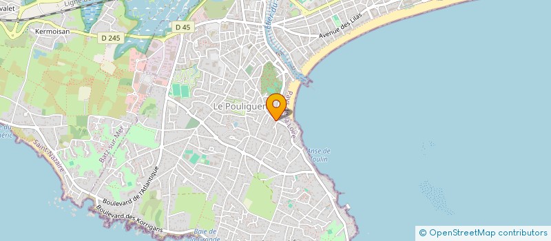 localisation de l'entreprise SACHE  LE POULIGUEN