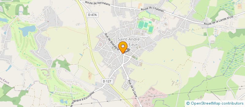 localisation de l'entreprise SACHELSA  SAINT-ANDRE-DES-EAUX