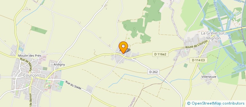 localisation de l'entreprise SACHEM  COURCON