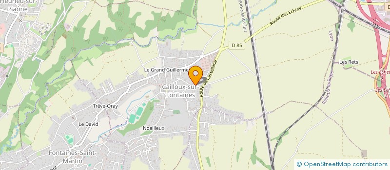 localisation de l'entreprise SACHEM AND CO  CAILLOUX-SUR-FONTAINES