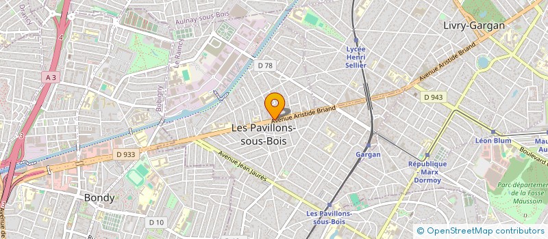 localisation de l'entreprise SACHEO à LES PAVILLONS-SOUS-BOIS