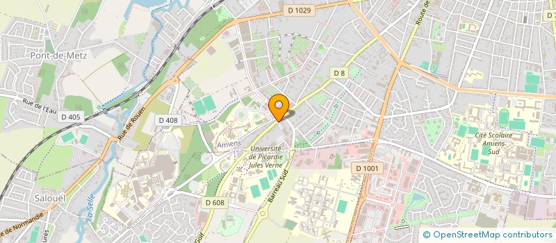 localisation de l'entreprise SACHET ROSE à AMIENS