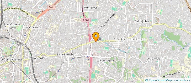 localisation de l'entreprise SACHIL à MARSEILLE