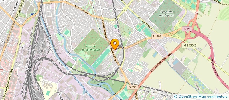 localisation de l'entreprise SACHIMMO à LONGVIC