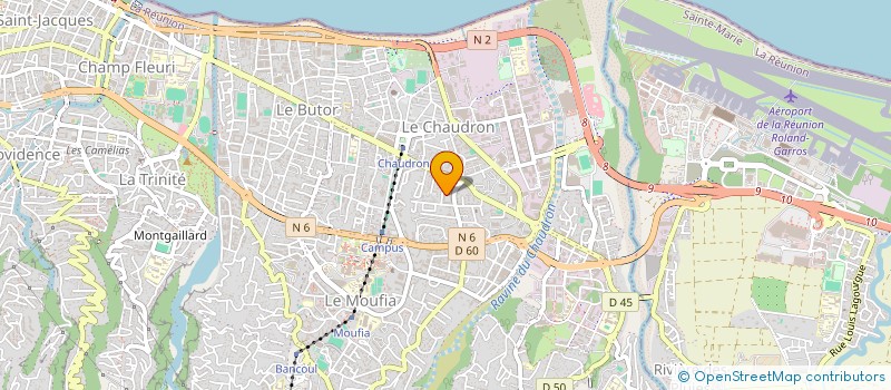 localisation de l'entreprise SACHS IMMOBLIER à SAINT-DENIS