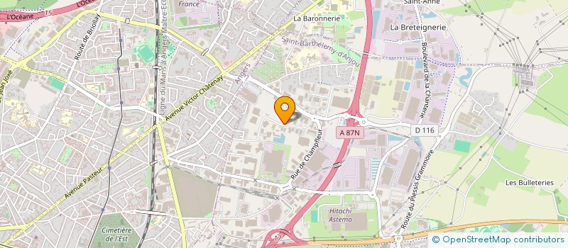 localisation de l'entreprise SACIM-T9 à SAINT-BARTHELEMY-D'ANJOU