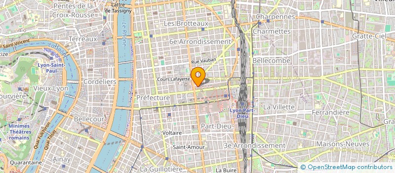 localisation de l'entreprise SACIMO  LYON