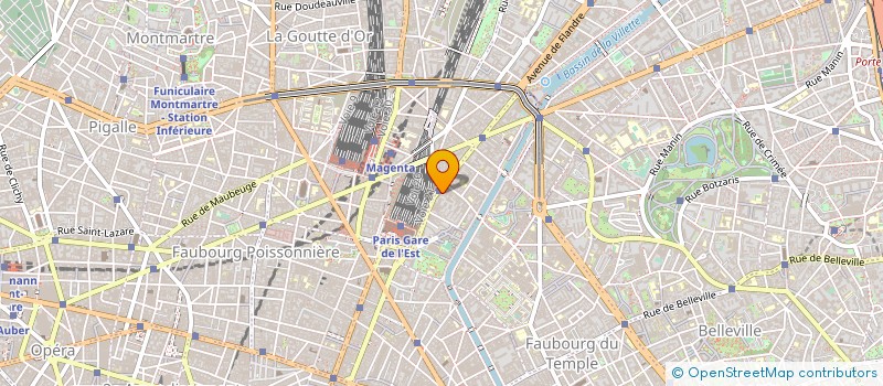 localisation de l'entreprise SACK STAR à PARIS