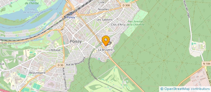 localisation de l'entreprise SACKO DISTRIBUTIONS SERVICES  POISSY