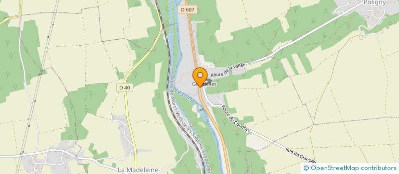 localisation de l'entreprise SACLA  BAGNEAUX-SUR-LOING