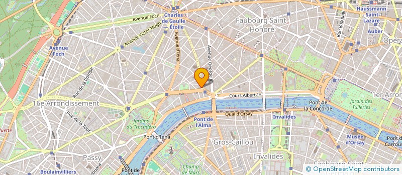 localisation de l'entreprise SACLAB  PARIS