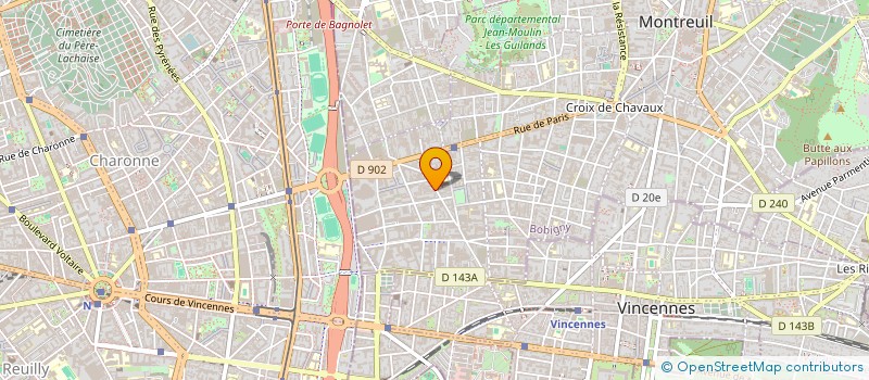localisation de l'entreprise SACLAY POLITECHNIQUE à MONTREUIL