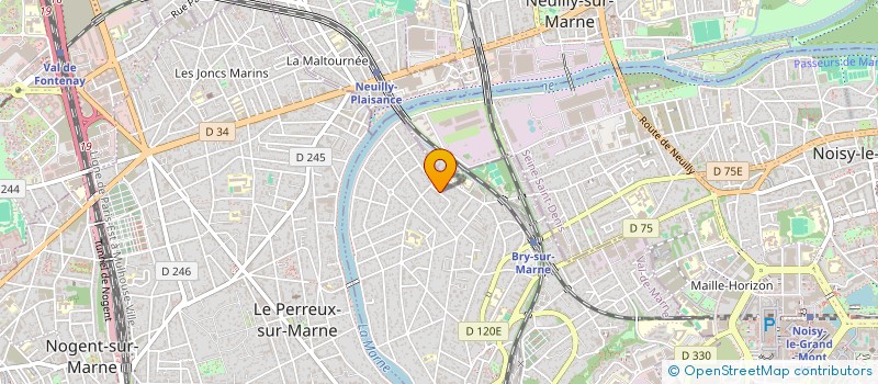 localisation de l'entreprise SACLEMO à BRY SUR MARNE