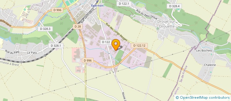 localisation de l'entreprise SACLER à EPERNON