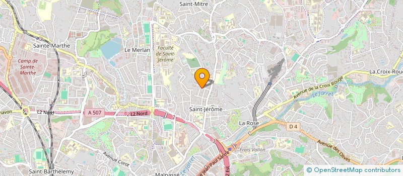 localisation de l'entreprise SACLOTA à MARSEILLE 13EME