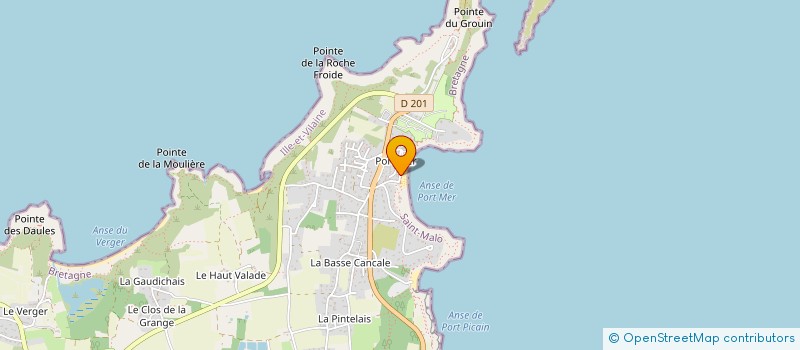 localisation de l'entreprise SACO à CANCALE