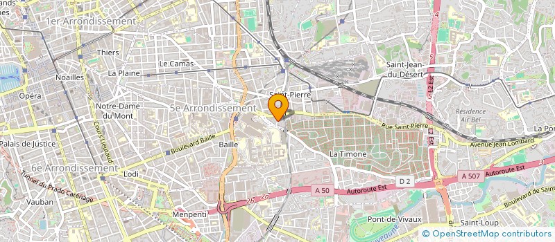 localisation de l'entreprise SACO & CO à MARSEILLE