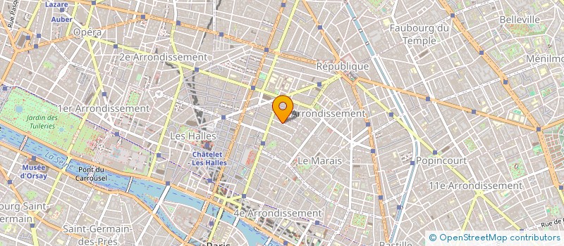 localisation de l'entreprise SACOBAG  PARIS