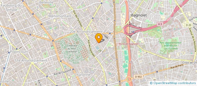 localisation de l'entreprise SACOPAIN  PARIS