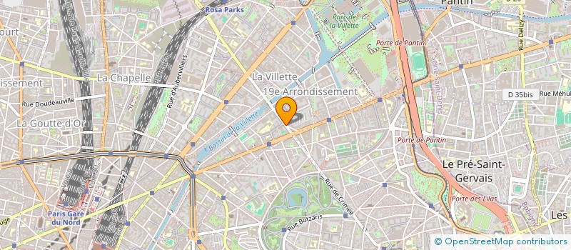 localisation de l'entreprise SACOPHANE  PARIS