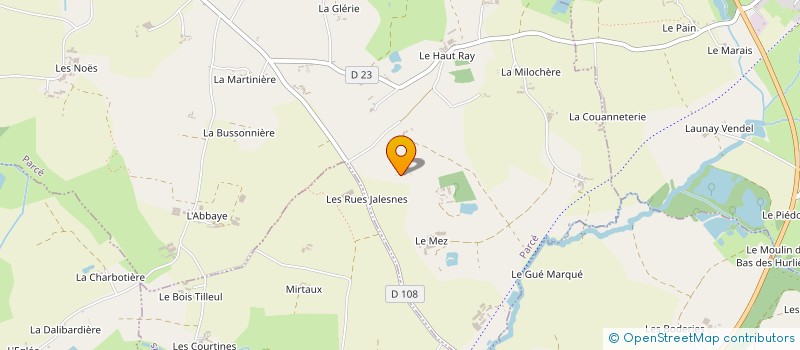 localisation de l'entreprise SACOPORC à CHATILLON-EN-VENDELAIS