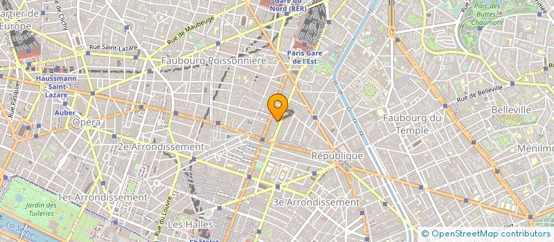 localisation de l'entreprise SACOR à PARIS